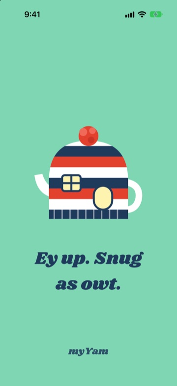 Tea Cosy splash screen