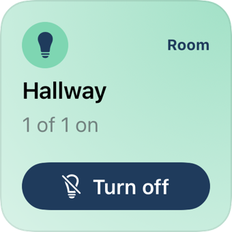 The Lights widget, small